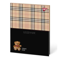 Щоденник шкільний PU твердий Classic bear А5 40 аркушів Yes (911602)