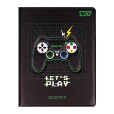 Щоденник шкільний Yes Gamepad A5 40 аркушів PU твердий (911695)