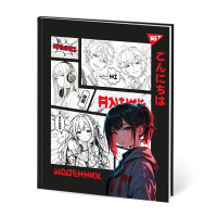 Щоденник шкільний інтегральний Anime B&W А5 40 аркушів Yes (911577)