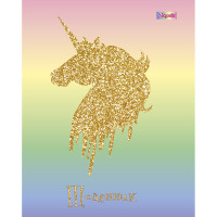 Дневник школьный интегральный (укр.) Golden unicorn ТМ 1В (911344)