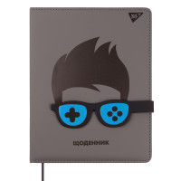 Щоденник шкільний YES PU твердий Glasses (911475)