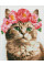 Алмазная мозаика Изящная кошечка art_selena_ua Идейка 40х50 (AMO7664)