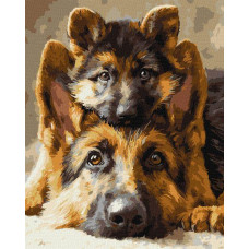 Картина за номерами Разом завжди art_selena_ua 40х50 Ідейка (KHO6944)
