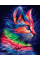 Алмазная мозаика Modern cat 40х50см на подрамнике Santi (954341)