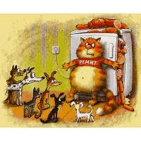 Картини за номерами "Ворог не пройде" 50*60 см (PNХ4677)