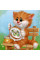 Алмазная мозаика Котик Помощник 30*30см на подрамнике Santi (954317)