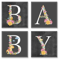 Набор для росписи по номерам BABY лофт 18х18 Идейка (CH109)