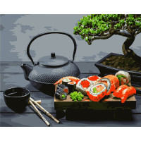 Картина по номерам Японская кухня 40*50 Santi (954857)