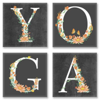 Набор для росписи по номерам YOGA лофт 18х18 Идейка (CH118)
