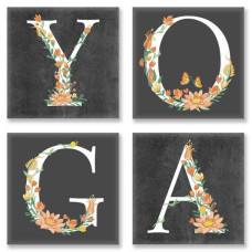 Набор для росписи по номерам YOGA лофт 18х18 Идейка (CH118)