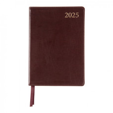 Ежедневник А5 Leo Planner датированный 2025 темно коричневый 368 стр (252538)