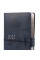 Ежедневник 12х20cм Leo Planner датированный 2025 термо синий (252511)