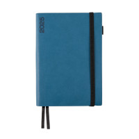 Ежедневник А5 Leo Planner датированный 2025 Binario синий 368 стр (252540)