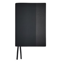 Щоденник А5 Leo Planner недатований Velvet чорний (252350)