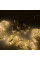 Электрогирлянда штора Новогодько медная проволка., 200 LED тепл.бел, 2*2 м, статичное свечение (974222)