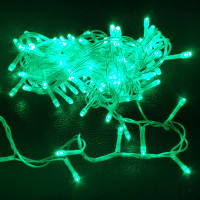Гірлянда світлодіодна нитка Novogod'ko 100 LED зелена 5 м 8 реж. (973756)