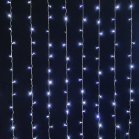 Електрогір. штора Novogod'ko, 272 LED, холодний білий, 3*2,6 м, мерехтіння (973775)