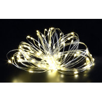 Гирлянда светодиодная нить Novogod'ko на медн. провол. 100 LED тепл.белый 10м статичное (973782)
