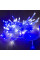 Электрогир. нить Novogod'ko, 100 LED, холодный белый+синий, 5м, 8 реж (973760)