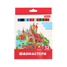 Фломастери 1Вересня 12 кольорів Classic (650593)