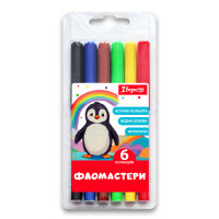 Фломастери 1Вересня 6 кольорів (650542)