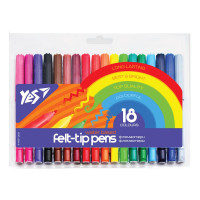 Фломастеры YES 18 цветов Erudite (650460)