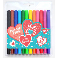 Фломастери YES 12 кольорів Be YOU (650433)