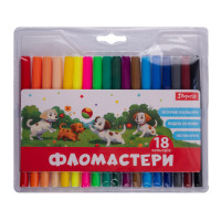 Фломастери 18 кольорів 1 Вересня (650552)