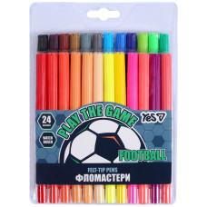 Фломастери Yes Football 24 кольори (650602)