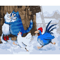Картини за номерами "Зимові залицяння" 40*50 см (PN4660)
