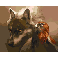 Картина за номерами Горді хижаки 40х50 см АРТ-КРАФТ (11681-AC)