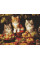 Алмазная мозаика Котики и фрукты 40х50 Ideyka (AMO7940)