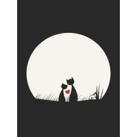 Картина за номерами Закохані котики 30х40 см АРТ-КРАФТ (11514-AC)