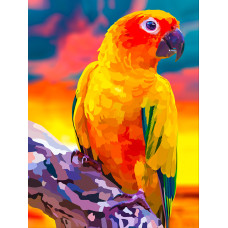 Алмазная мозаика Яркий попугай 30*40см Santi (954293)