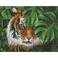 Алмазная мозаика Амурский тигр khutorna_art 40х50 Идейка (AMO7586)