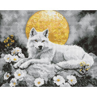 Алмазна мозаїка Під світлом місяця art_selena_ua 40х50 Ідейка (AMO8244)