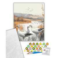 Картина за номерами Осінні гуси 40х50 см Art Craft (11578-AC)