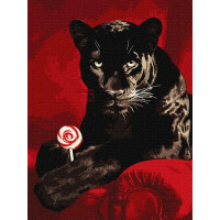 Картина за номерами Солодкий погляд art_selena_ua 30х40 Ідейка (KHO6727)