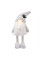 Новогодняя мягкая игрушка Novogod'ko Гном белый 60см LED нос (974626)