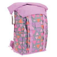 Рюкзак городской YES Roll-top T-61 Colorful geometry код: 557309