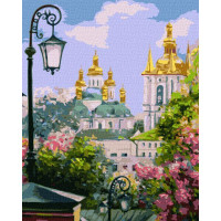 Картина по номерам Киев златоверхий весной ©Kateryna Lisova 40х50 (KHO3629)