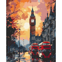 Картина за номерами Лондон Big Ben 40х50 см АРТ-КРАФТ (11045-AC)