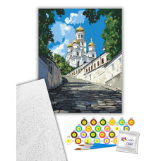 Картина за номерами Шлях до собору 40х50 см Art Craft (11084-АС)