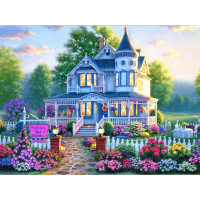 Алмазная мозаика Дом мечты 40*50см на подрамнике Santi (954100)