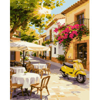 Картина за номерами Сонячна вуличка Італії 50х60 см (PNX3222)