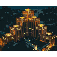 Картина за номерами Менора Днепр 40х50 см Вінні (W3002)