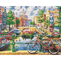 Картина за номерами Чарівний Амстердам 40*50 див. Santi код:953817