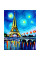 Алмазная мозаика Ночной Париж 30*40см Santi (954083)