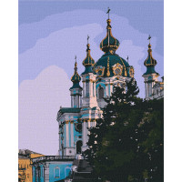 Картина за номерами Частка Києва Ідейка 40х50 (KHO3603)