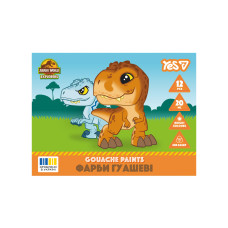 Фарби гуашеві Yes Jurassic World Kids 12 кольорів 20 мл (230443)